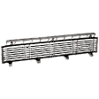Grille Assembly, Painted Silver Shell and Insert