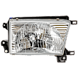 Passenger Side Headlight, with Bulb, Halogen, Clear Lens