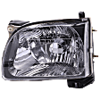 Driver Side Headlight, with Bulb, Halogen, Clear Lens