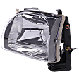 Driver Side Headlight, with Bulb, Halogen, Clear Lens, CAPA Certified