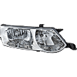 Passenger Side Headlight, with Bulb, Halogen, Clear Lens