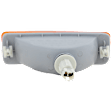 Front, Passenger Side Turn Signal Light, With bulb(s)
