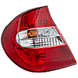 2004 Toyota Camry LE - Driver Side Halogen Tail Light, With bulb(s), OE Replacement