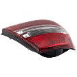 2004 Toyota Camry LE - Driver Side Halogen Tail Light, With bulb(s), OE Replacement