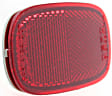 Rear, Driver or Passenger Side Bumper Reflector