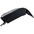 Driver and Passenger Side Tail Light, with Bulbs, Halogen, Clear Lens, Black Interior