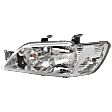 2003 Mitsubishi Lancer - Driver Side Halogen Headlight, With bulb(s), OE Replacement