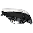 2003 Mitsubishi Lancer - Driver Side Halogen Headlight, With bulb(s), OE Replacement
