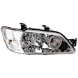 Passenger Side Headlight, with Bulb, Halogen, Clear Lens, 4 Cyl., 2.0L Engine