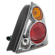 Passenger Side Tail Light, with Bulb, Halogen, Clear Lens