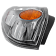 Passenger Side Tail Light, with Bulb, Halogen, Clear Lens