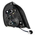 Passenger Side Tail Light, with Bulb, Halogen, Clear Lens