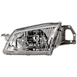 Driver Side Headlight, with Bulb, Halogen, Clear Lens