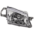 Passenger Side Headlight, with Bulb, Halogen, Clear Lens