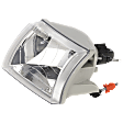 Driver Side Headlight, with Bulb, Halogen, Clear Lens