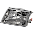 Driver Side Headlight, with Bulb, Halogen, Clear Lens, CAPA Certified