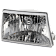 Passenger Side Headlight, with Bulb, Halogen, Clear Lens