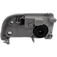 Driver Side Headlight, without Bulb, Halogen, Clear Lens