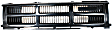 Center Grille, Primed Shell and Insert, 4 Cyl., 2.4L Engine, 4WD