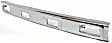 Front Bumper, Chrome, 3-Piece Type, With License Plate Provision, Without Mounting Brackets