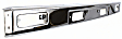 Front Bumper, Chrome, 3-Piece Type, With License Plate Provision, Without Mounting Brackets