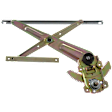 Front, Passenger Side Manual Window Regulator, Without Motor