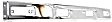 Front Bumper, Chrome, 3-Piece Type, With License Plate Provision, Without Mounting Brackets