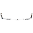 Front Bumper, Chrome, With Fog Light Holes, With License Plate Provision, Without Mounting Brackets