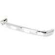 Front Bumper, Chrome, With Fog Light Holes, With License Plate Provision, Without Mounting Brackets