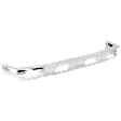 Front Bumper, Chrome, With Fog Light Holes, With License Plate Provision, Without Mounting Brackets