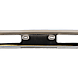 Front Bumper, Chrome, With Fog Light Holes, With License Plate Provision, Without Mounting Brackets