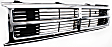 1987-1989 Toyota 4Runner - Grille Assembly, Chrome Shell with Painted Black Insert, Grille
