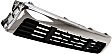 Grille Assembly, Chrome Shell with Painted Black Insert, Grille