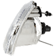 Passenger Side Headlight, with Bulb, Halogen, Clear Lens, 6 Cyl., 4.0L Engine