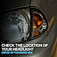 Driver Side Halogen Corner Light, Without bulb(s)