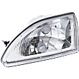 Driver Side Headlight, with Bulb, Halogen, Clear Lens
