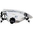 Driver Side Headlight, with Bulb, Halogen, Clear Lens