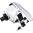 Passenger Side Headlight, with Bulb, Halogen, Clear Lens