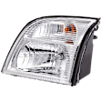 Driver Side Headlight, with Bulb, Halogen, Clear Lens