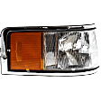 Passenger Side Halogen Corner Light, Without bulb(s)