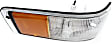 Passenger Side Halogen Corner Light, Without bulb(s)