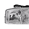 2004 GMC Sierra 1500 - Driver Side Halogen Headlight, With bulb(s), Extended Cab Pickup, OE Replacement