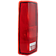 2000 Chevrolet Astro Base - Driver Side Halogen Tail Light, Without bulb(s), OE Replacement