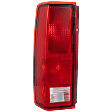 2000 Chevrolet Astro Base - Driver Side Halogen Tail Light, Without bulb(s), OE Replacement