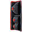 Passenger Side Tail Light, without Bulb, Halogen, Clear and Red Lens