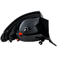 Passenger Side Tail Light, without Bulb, Halogen, Red Lens, Base/LS Models
