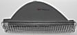 Front, Passenger Side Turn Signal Light, Without bulb(s)