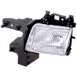 Driver Side Headlight, with Bulb, Halogen, Clear Lens, Base Model