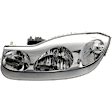 2001 Saturn SC2 - Driver Side Halogen Headlight, With bulb(s), OE Replacement