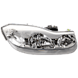 Passenger Side Headlight, with Bulb, Halogen, Clear Lens, without Parking/Signal Light bulb, Base Model, 4 Cyl., 1.9L Engine